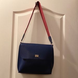 Bohemian styled strap purse